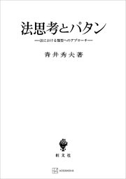 法思考とパタン 法における類型へのアプローチ