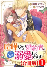 喧嘩ばかりだった婚約者がいきなり溺愛してきます【合冊版】 表紙