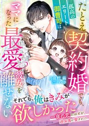 たとえ契約婚でも、孤高のエリート御曹司はママになった最愛の彼女を離せない