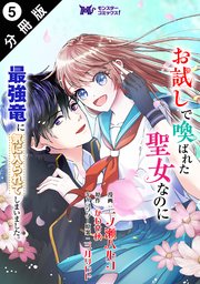 お試しで喚ばれた聖女なのに最強竜に気に入られてしまいました。（コミック） 分冊版 5巻