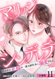 マリッジシンデレラ 拾われた花嫁は一途な副社長に溺愛される 分冊版 11巻