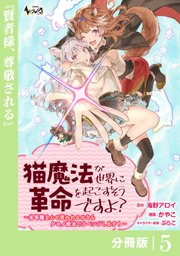 猫魔法が世界に革命を起こすそうですよ？【分冊版】（ノヴァコミックス）5