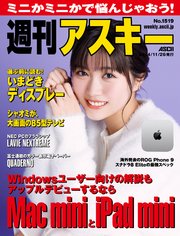 週刊アスキーNo.1519(2024年11月26日発行)