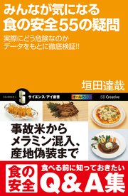 みんなが気になる食の安全55の疑問 実際にどう危険なのかデータをもとに徹底検証！！