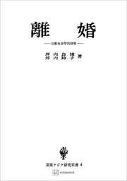離婚（東南アジア研究叢書） 比較社会学的研究