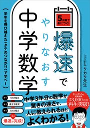 爆速でやりなおす中学数学 学年を飛び越えた＜タテのつながり＞で学べ！