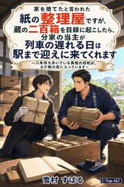 家を捨てたと言われた紙の整理屋ですが、蔵の二百箱を目録に起こしたら、分家の当主が列車の遅れる日は駅まで迎えに来てくれます