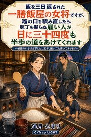 飯を三日返された一膳飯屋の女将ですが、竈の口を積み直したら、庖丁を握らぬ雇い人が日に三十四度も半歩の道をあけてくれます