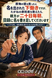 贋物の猿を彫ったと名を出された下働きですが、たがねの摩耗痕を数えたら、親方が二十日毎朝、目録に名を書き足してくださいます